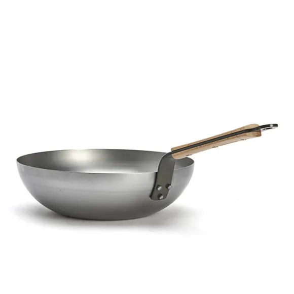 Wok acier Minéral B Bois 28 cm De Buyer