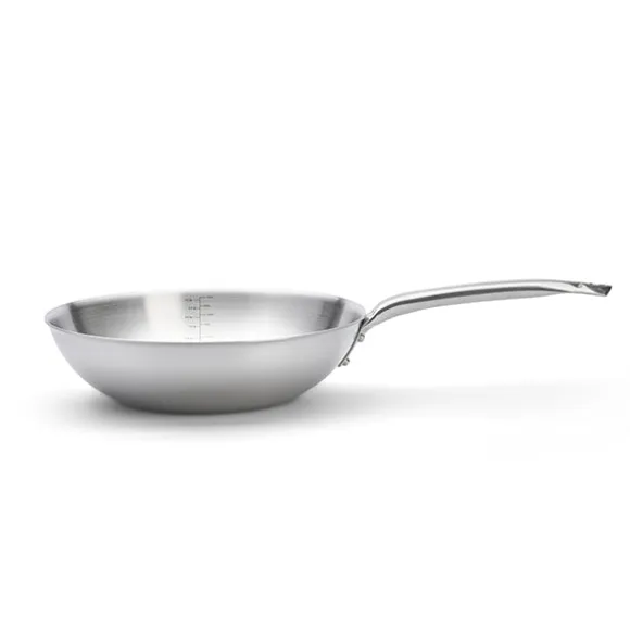 Wok tout inox Alchimy 28 cm De Buyer