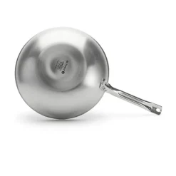 Wok tout inox Alchimy 32 cm De Buyer