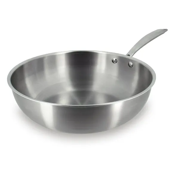 Wok tout inox Triply 28 cm Menastyl